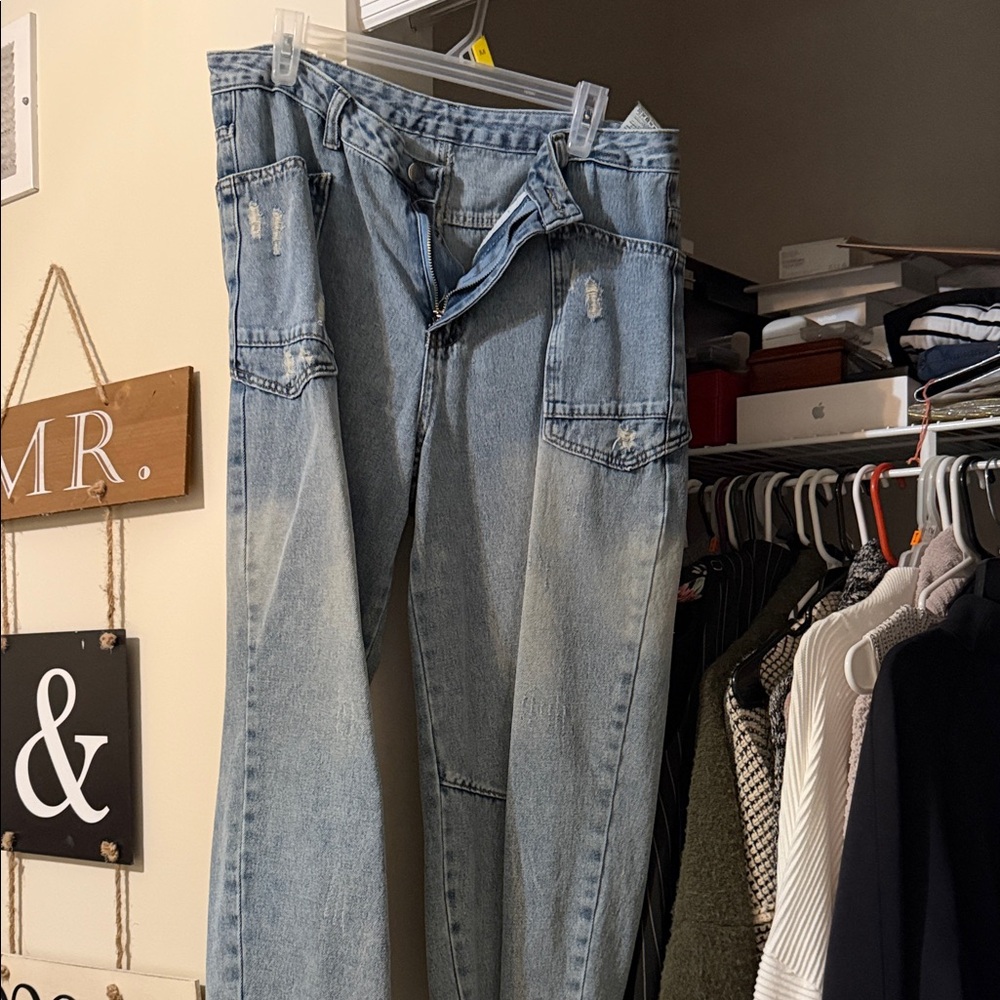 Women’s barrel jeans